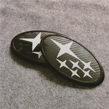 Load image into Gallery viewer, MATE BIRDS Subaru Modified Logo Forest Human Lion XV Impreza WRX STI BRZ Acrylic Carbon Fiber