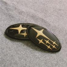 Load image into Gallery viewer, MATE BIRDS Subaru Modified Logo Forest Human Lion XV Impreza WRX STI BRZ Acrylic Carbon Fiber